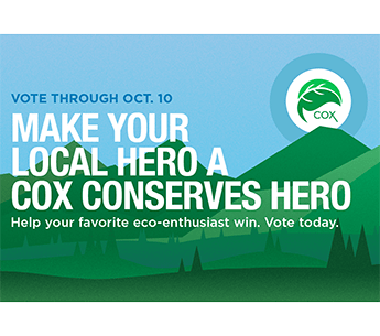 Cox Conserves Heroes Voting Begins