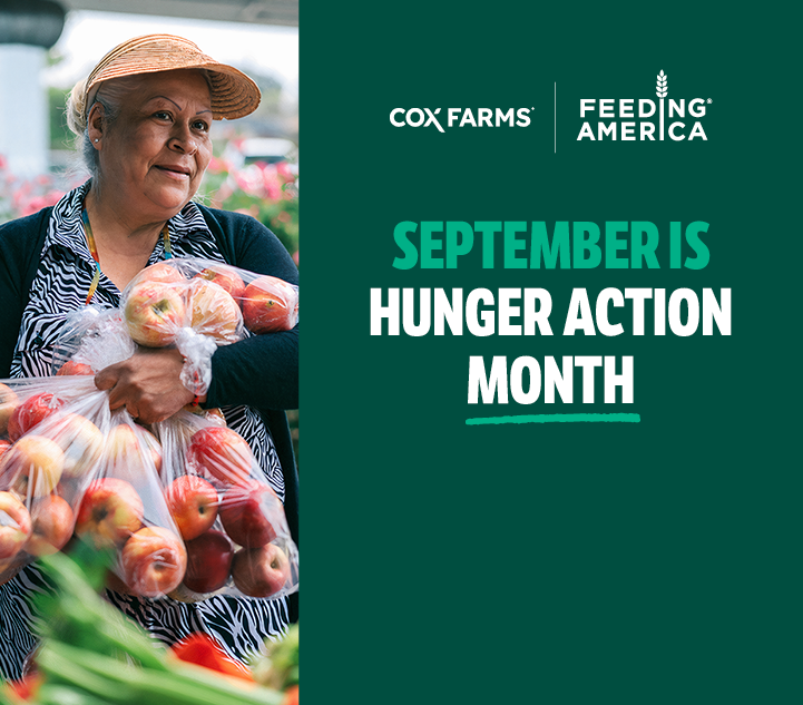 Cox Farms Reaches 2 Million Pounds of Fresh Produce Donated for Hunger Relief